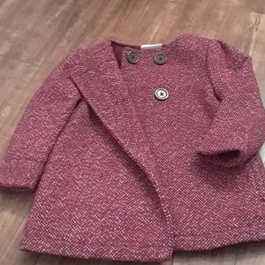 Vintage style girls coat